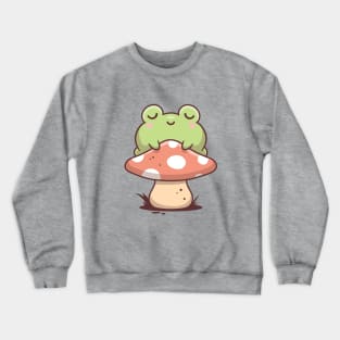 Sleepy Frog Crewneck Sweatshirt